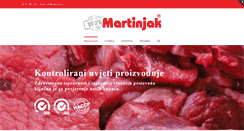 Desktop Screenshot of martinjak.hr